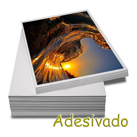 Papel Fotográfico Adesivo A4 Glossy 135g  100 Folhas Premium