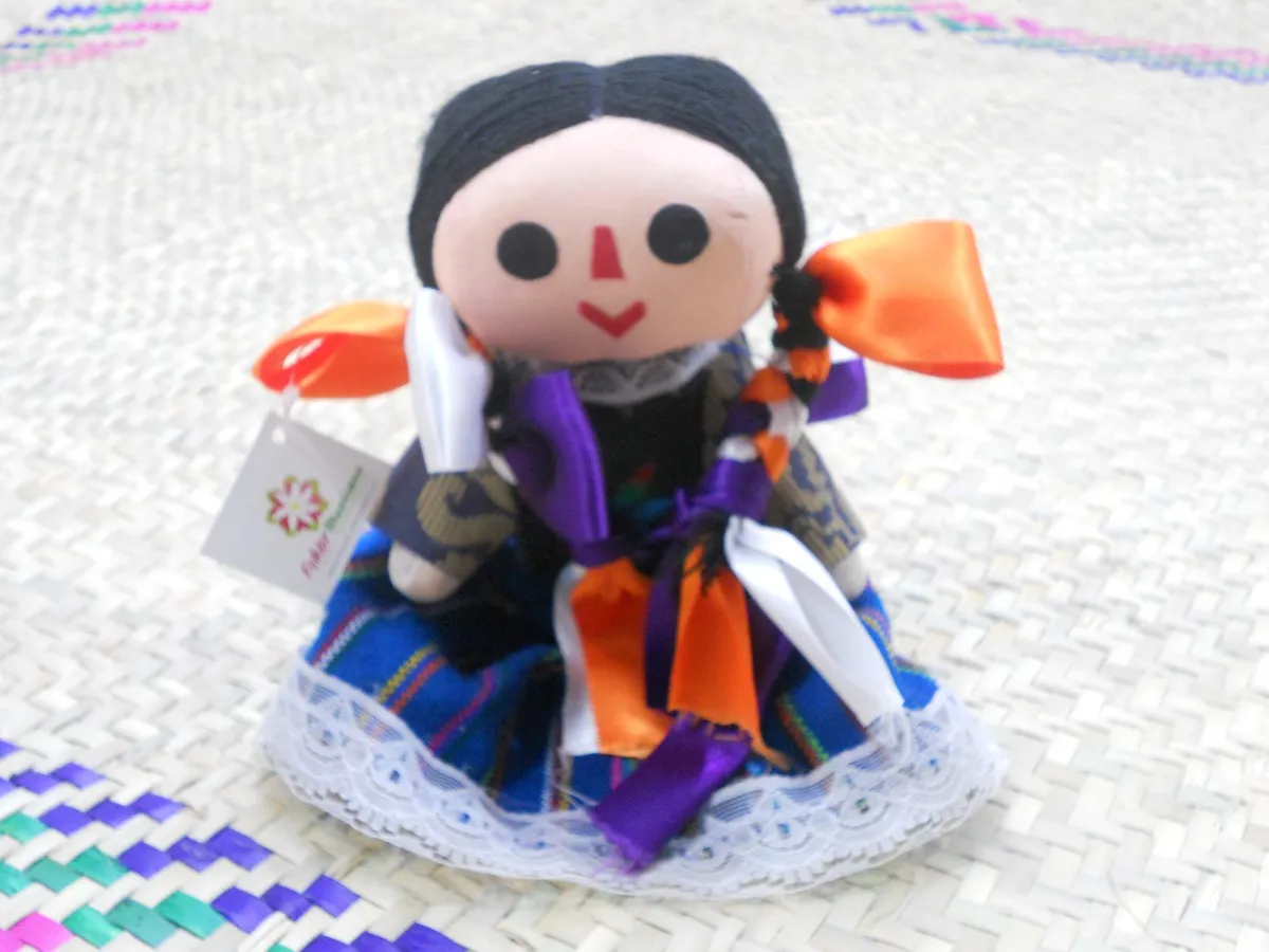 muñequitas mexicanas de trapo