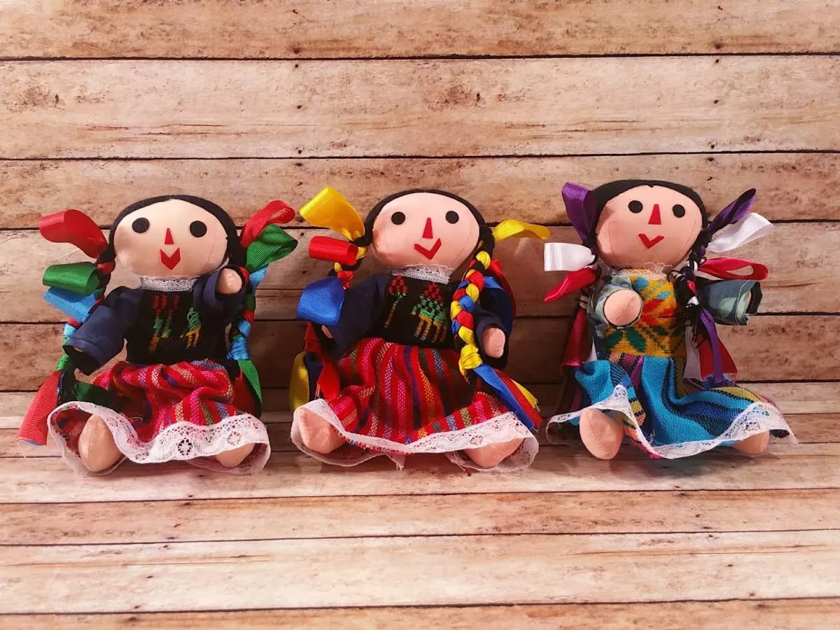 muñequitas mexicanas de trapo