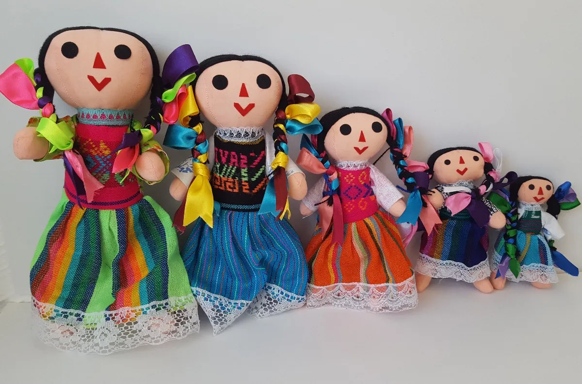 muñequitas mexicanas de trapo