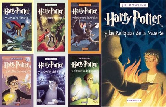 Paquete 7 Libros Harry Potter Nuevos Español Tapa Dura 