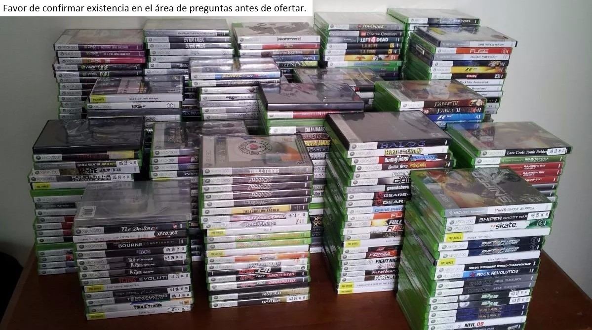 Paquete De 2 Juegos De Xbox 360 Para Escoger , Envio Gratis - $ 649.00 en Mercado Libre