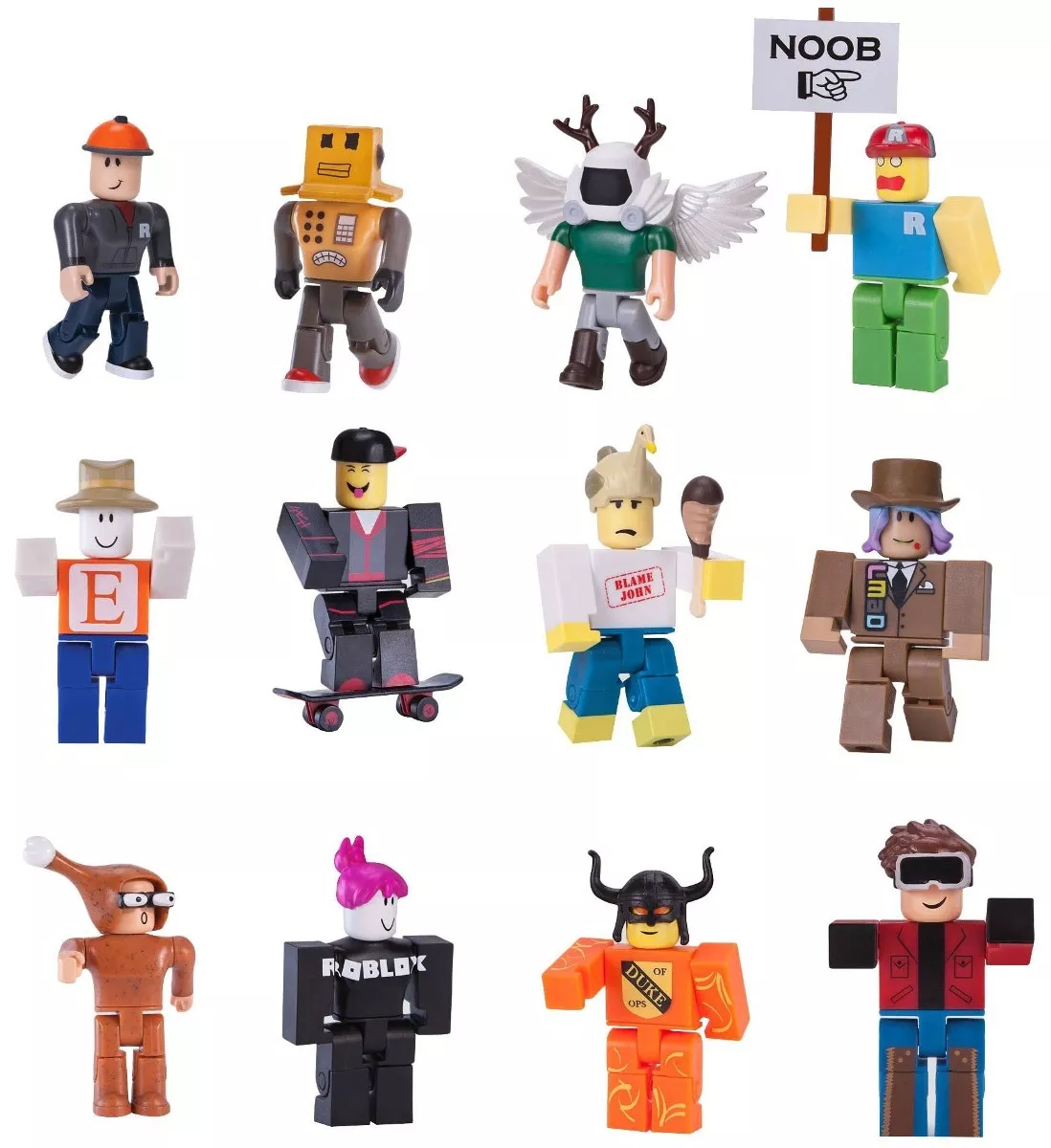 Paquete De Figuras Roblox Series 1 Classics 12 Incluye 117 484 En Mercado Libre - santiago en letra roblox