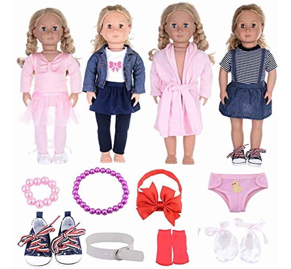 vestidos de muñecas para niñas