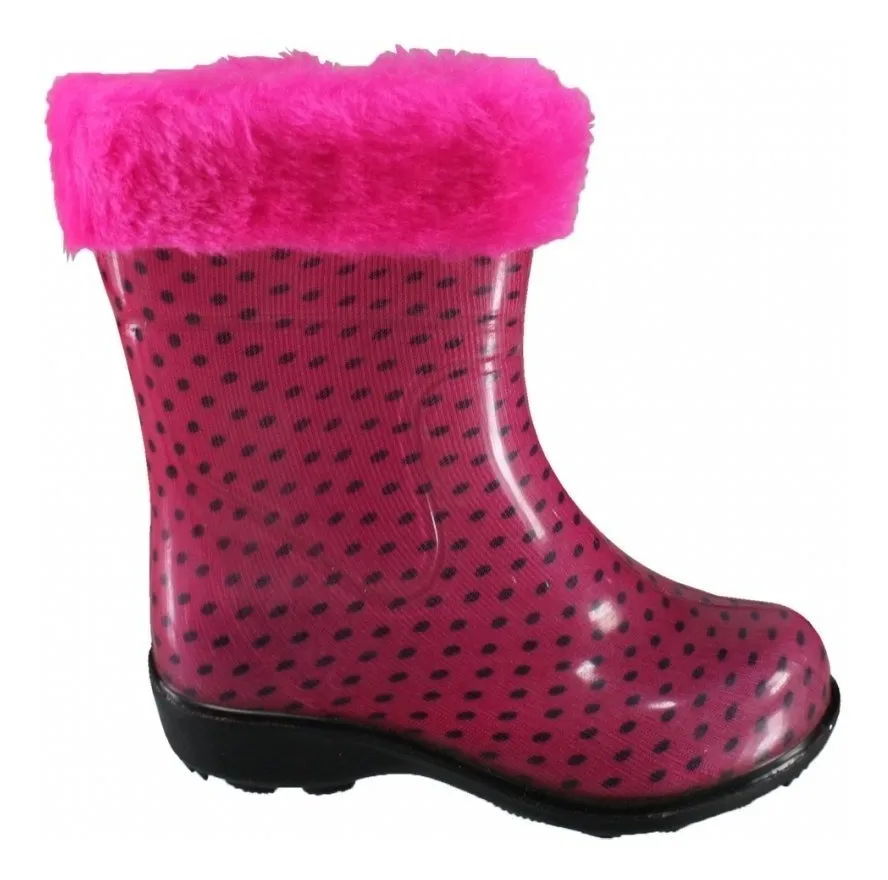 bota de chuva infantil feminina