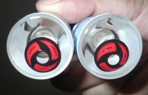 Par De Lentes Mangekyou Sharingan Itachi Uchiha