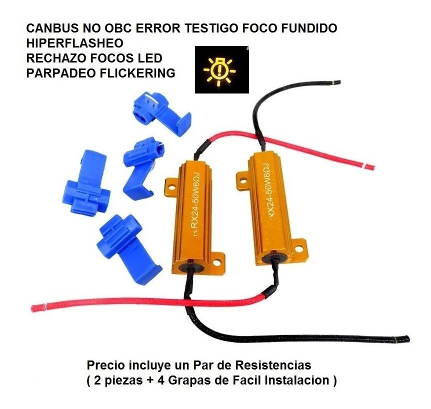 Resistencia balastra automotriz