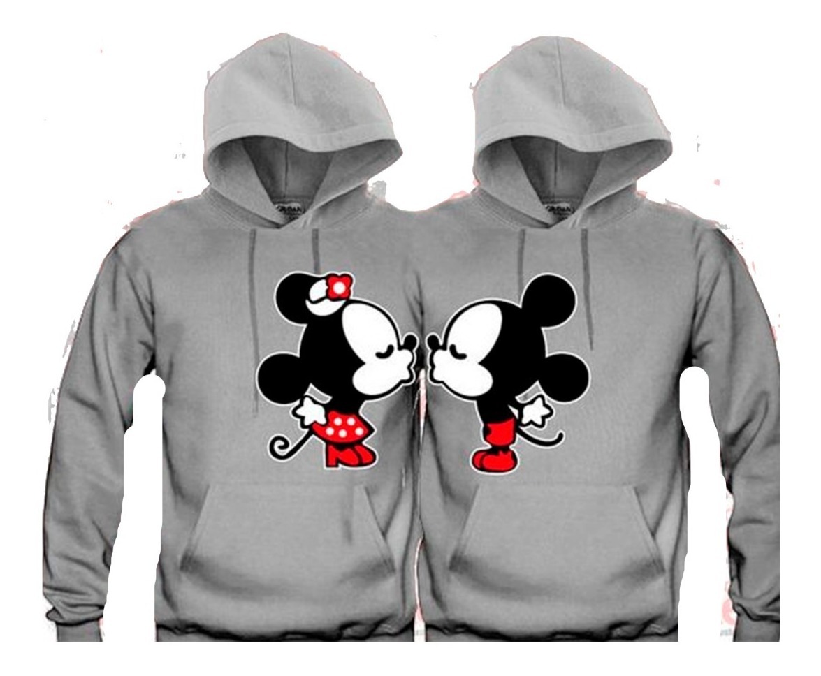 sudadera mickey y minnie para parejas