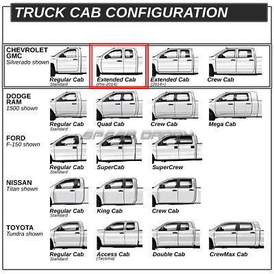 Fit 04-12 Colorado//Canyon Ext Cab 4Dr Black 3/" Side Step Nerf Bar Running Board