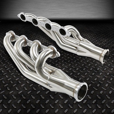 FOR CHEVY SMALL BLOCK V8 LS1//LS2//LS3//LS6 LSX STAINLESS EXHAUST MANIFOLD HEADER