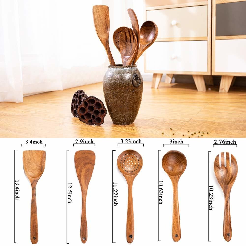 Utensilios De Cocina De Madera Para La Cocina De Madera Cuc