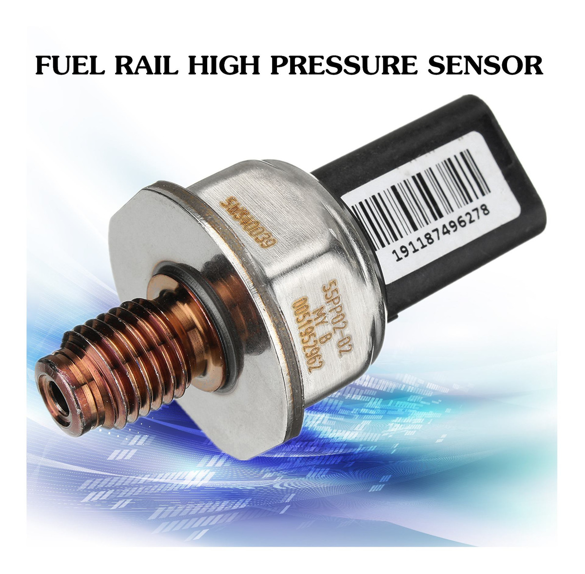 Car Fuel Rail High Pressure Sensor for Ford Peugeot Volvo 2.0 HDI TDCI 1570N5