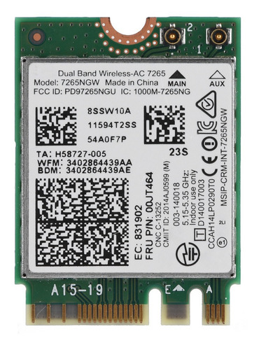 intel dual band wireless ac 7265 best settings