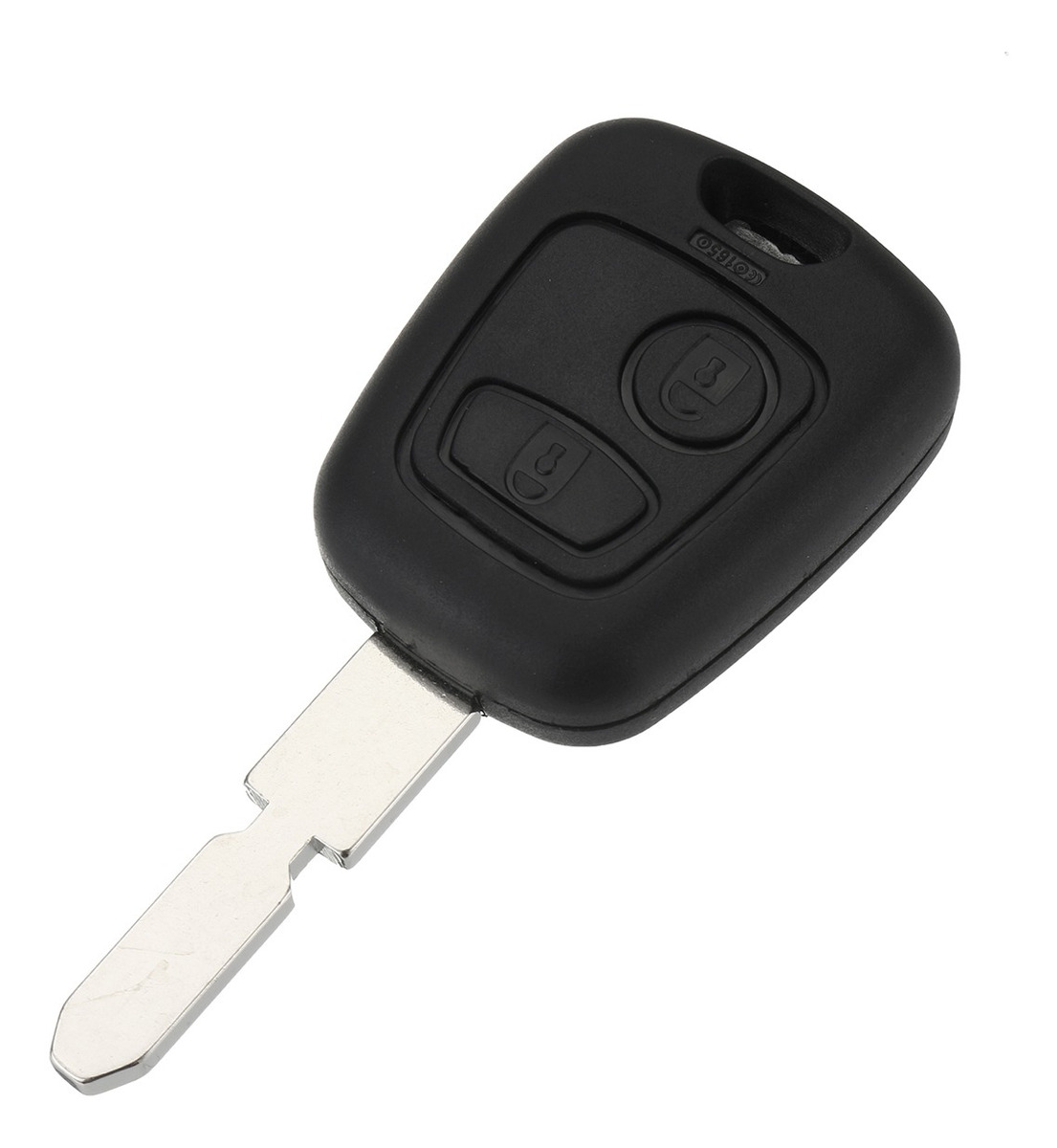 2 botón remoto CLAVE FOB CASO para Modelos De Peugeot