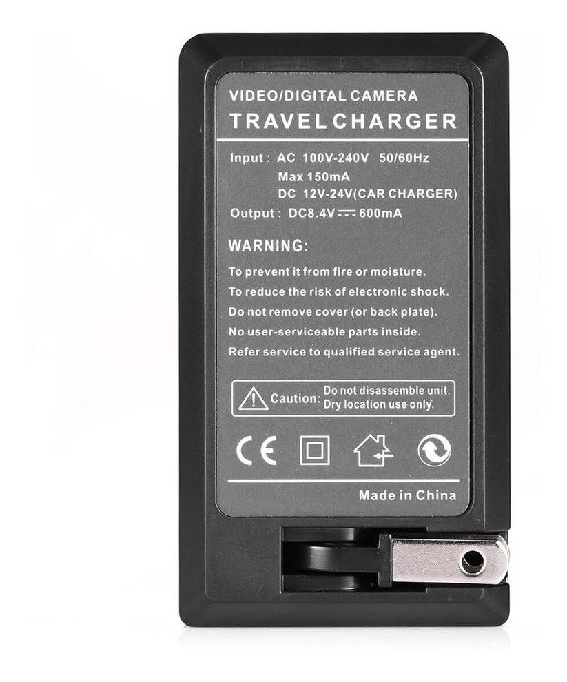 Kit de cargador de batería de red coche para SONY DSLR-A230Y DSLR-Alpha A330