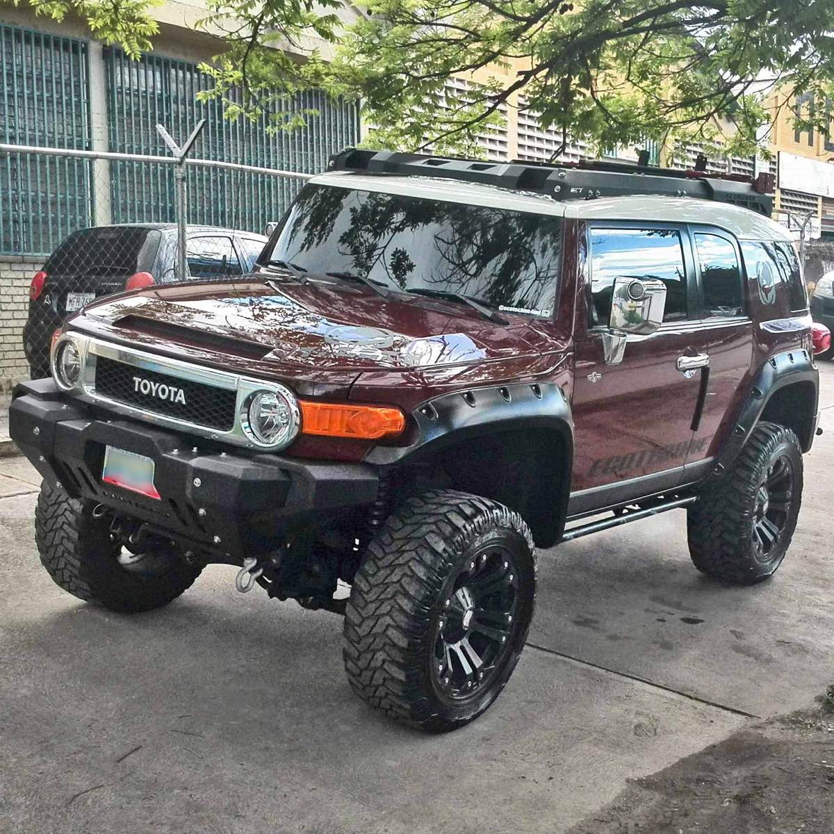 Parachoque Bumper Toyota Fj Cruiser Accesorio 4x4 Offroad