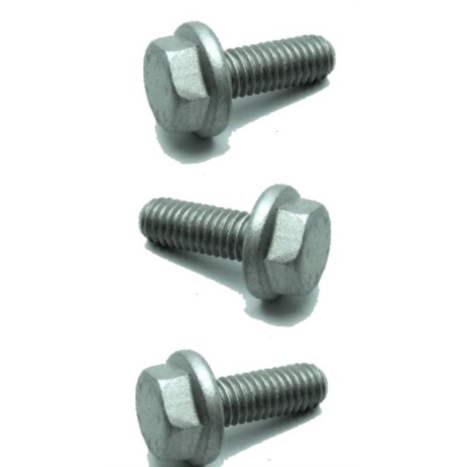 Parafuso Sextavado Com Flange M6 - 1x16mm Chave 10- 20 ...