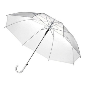 Paraguas Transparente Apertura Automática 100cm Promo X10 U