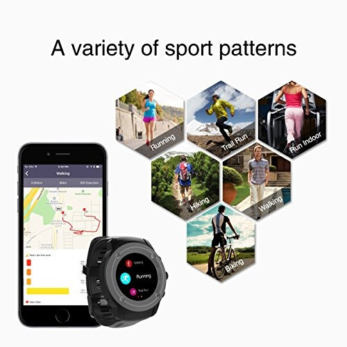 parnerme gps running watch