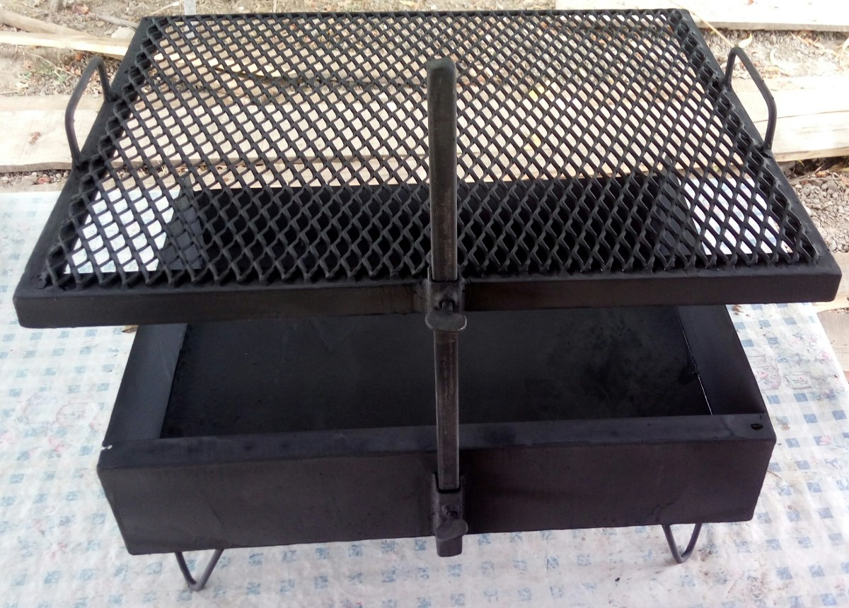 Parrillas De Hierro Fundido Para Barbacoas Parrilla Portatil Para Asado En Fierro / Hierro - $ 45.000 en Mercado Libre