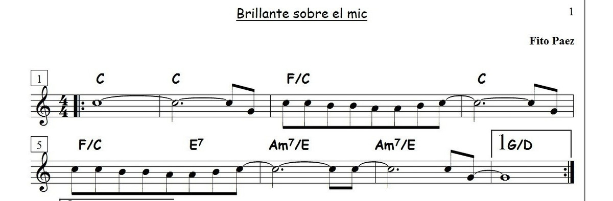 Partituras De Rock Y Pop Nacional Pedime La Que Necesites 35000