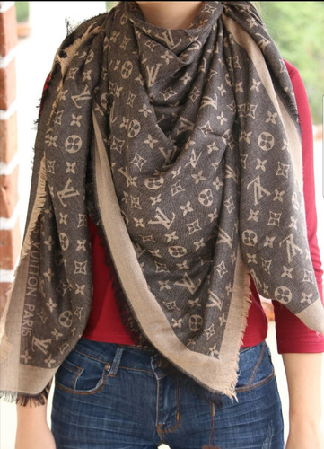 Pashmina Louis Vuitton - $ 550.00 en Mercado Libre