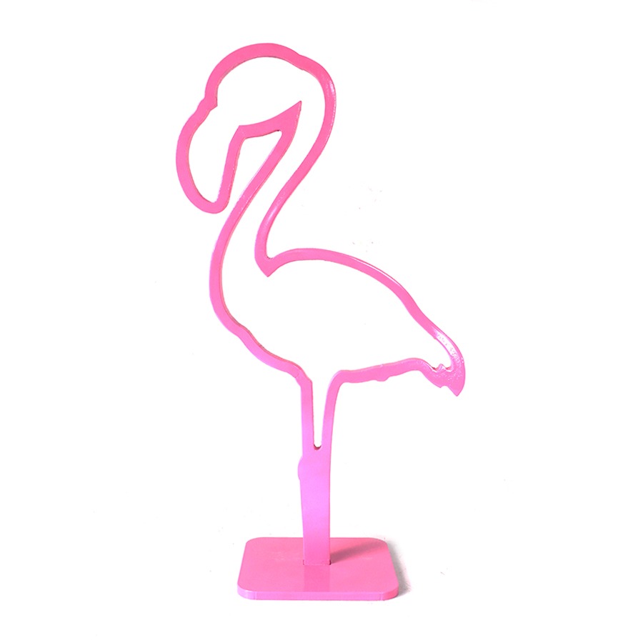 pássaro flamingo vazado mdf rosa r 55 56 em mercado livre