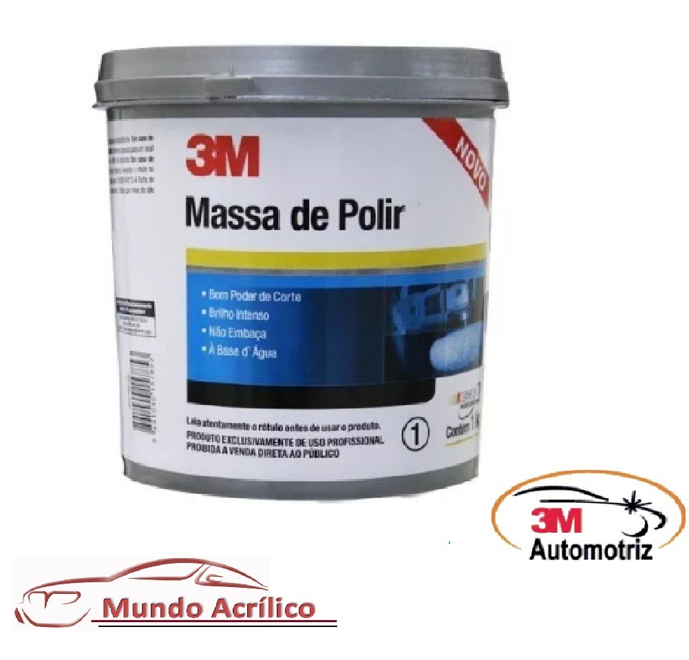 Pasta Para Pulir Automotriz 3m 1klg. Bs. 550,00 en Mercado Libre