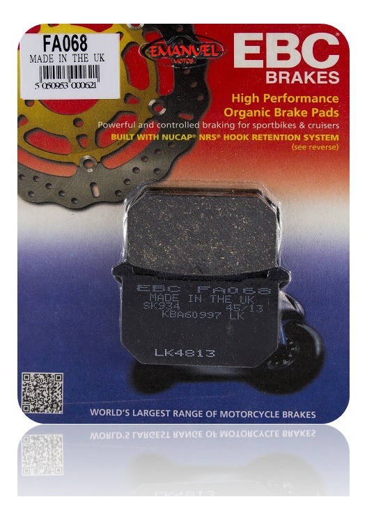 Zapatas de freno trasero para 1981 KAWASAKI Z 550 C2 Ltd K