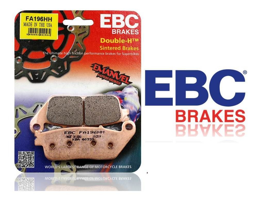 EBC Sintered Double H Front Brake Pads Indian Chief Classic Kawasaki Z800 ABS