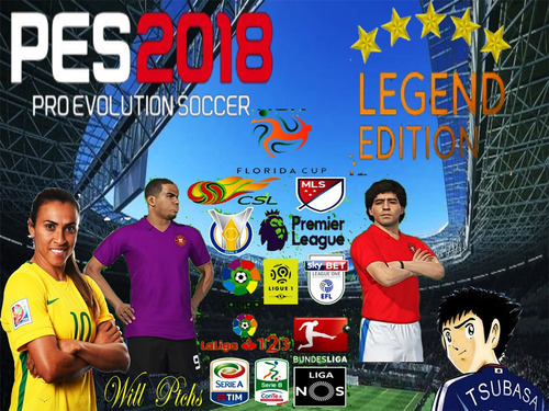 Patch Pes 2018 Ps3 Com Florida Cup+ 160 Jogadores