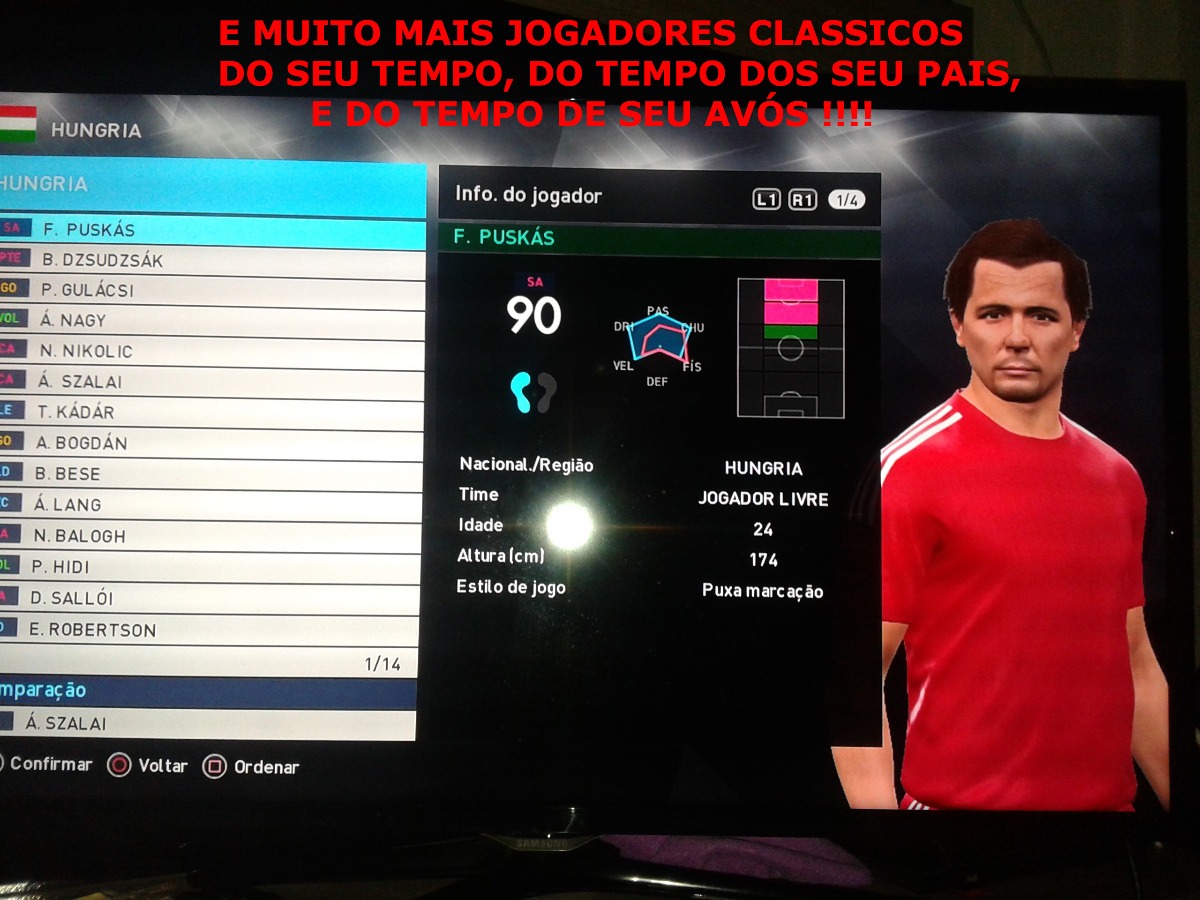 Patch Pes 2018 Ps3 Com Florida Cup+ 160 Jogadores