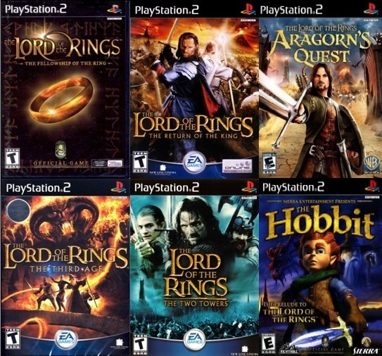 lord of the rings ps2