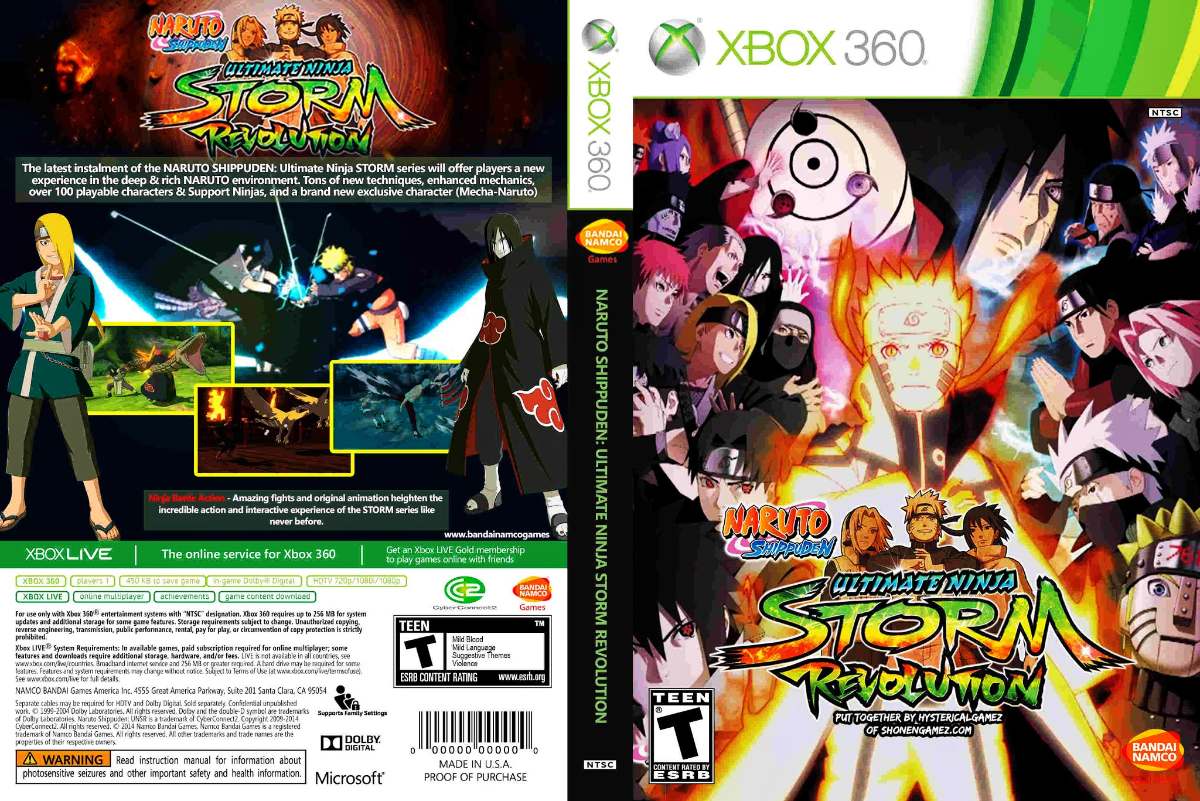 Zona Naruto Naruto Xbox 360 Zona Naruto Naruto Xbox 360