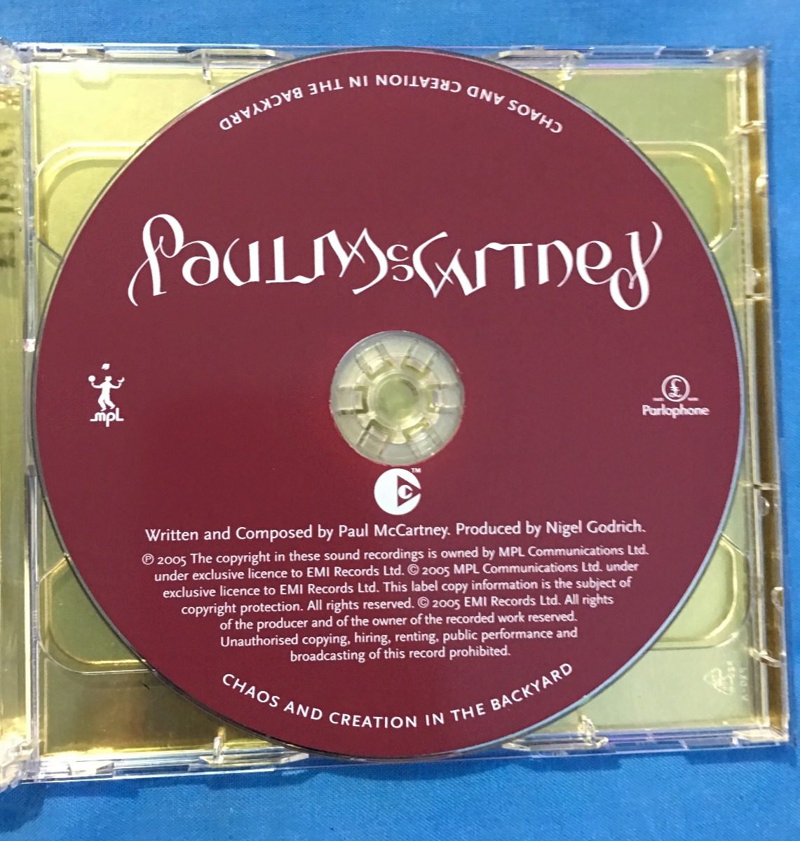 Paul Mccartney Cd + Dvd Chaos And Creation In The Backyard ...
