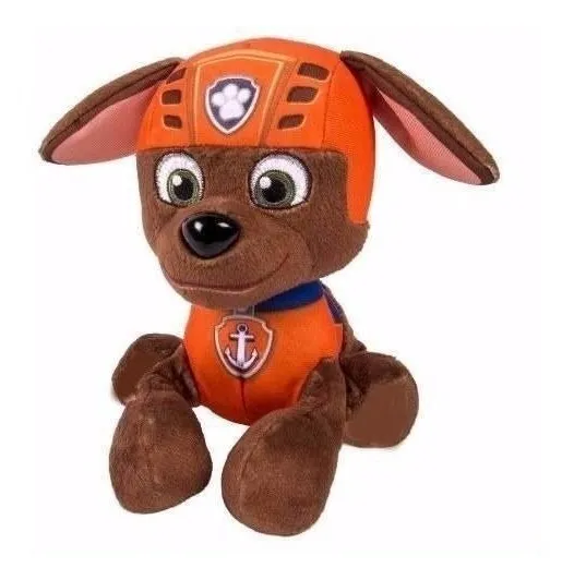peluche zuma paw patrol