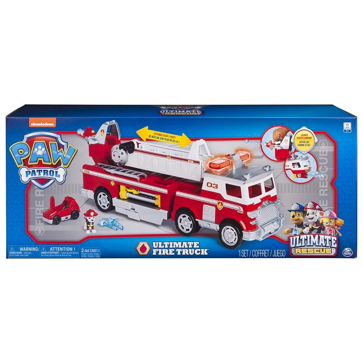 camion de bombero de paw patrol