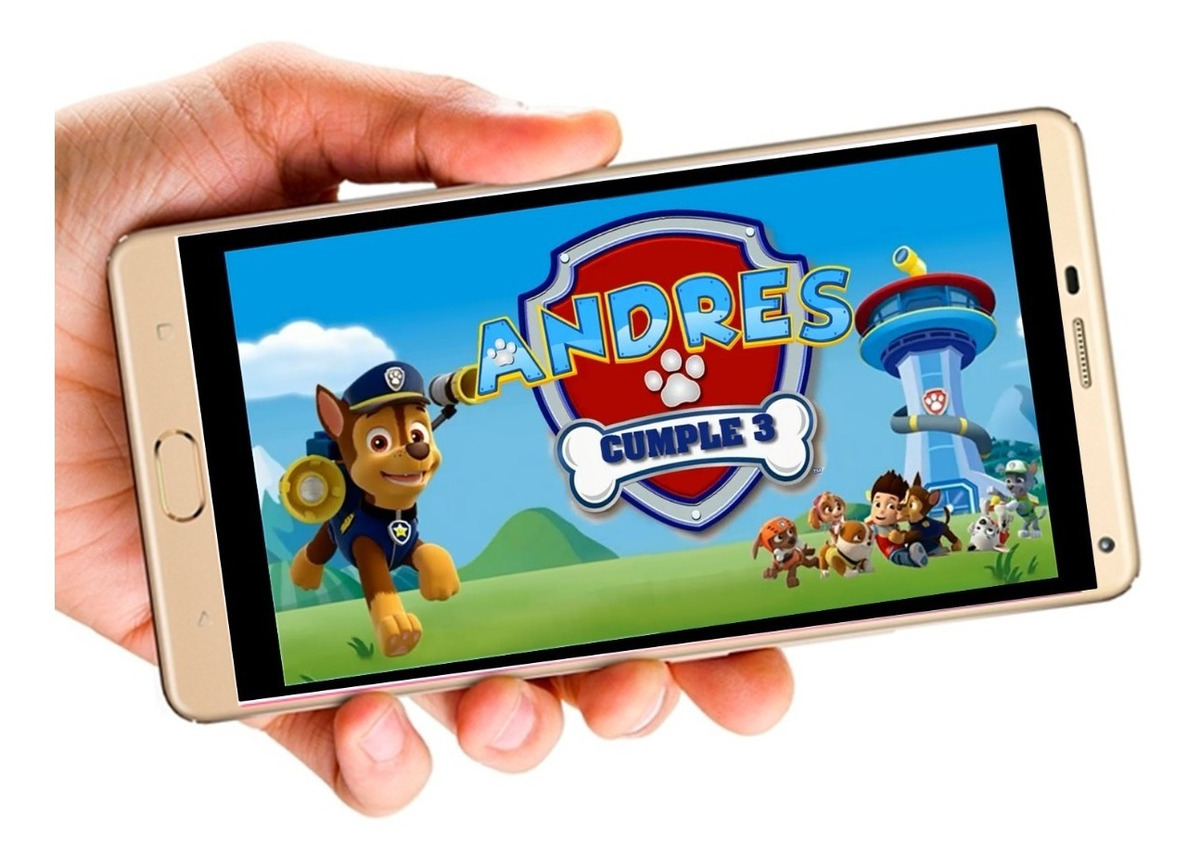 Video Invitacin Paw Patrol Patrulla Canina Digital Video Invitacin Paw Patrol Patrulla Canina Digital