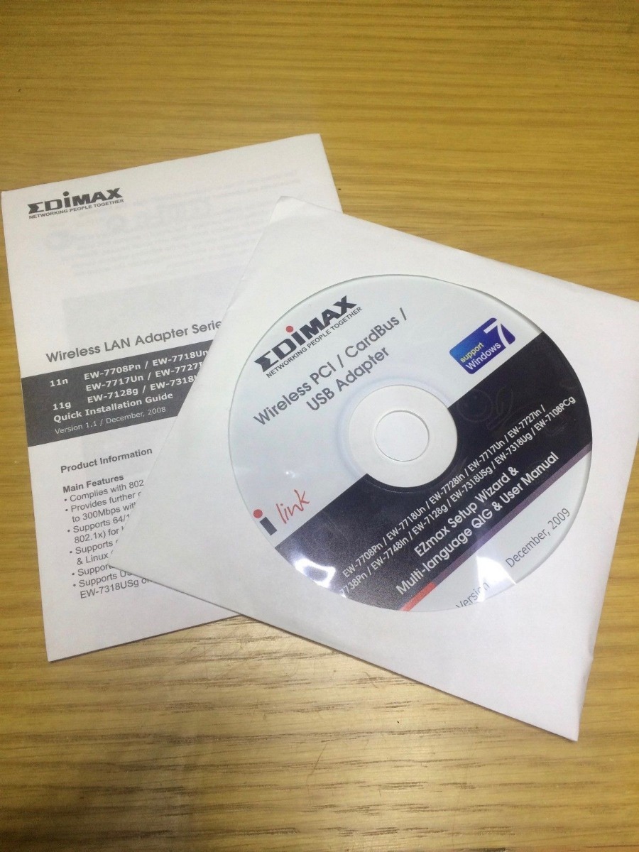 EDIMAX EW-7727IN WLAN DRIVERS FOR WINDOWS 10 EDIMAX EW-7727IN WLAN DRIVER UPDATE