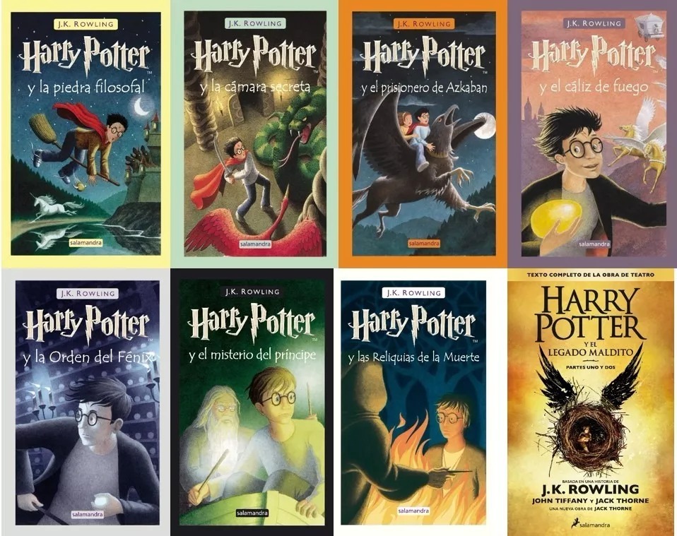 Pdf. Harry Potter - 24 Libros De Colección - J. K. Rowling ...