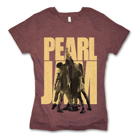 Pearl Jam Ten Anniversary Edition Playera Para Mujer