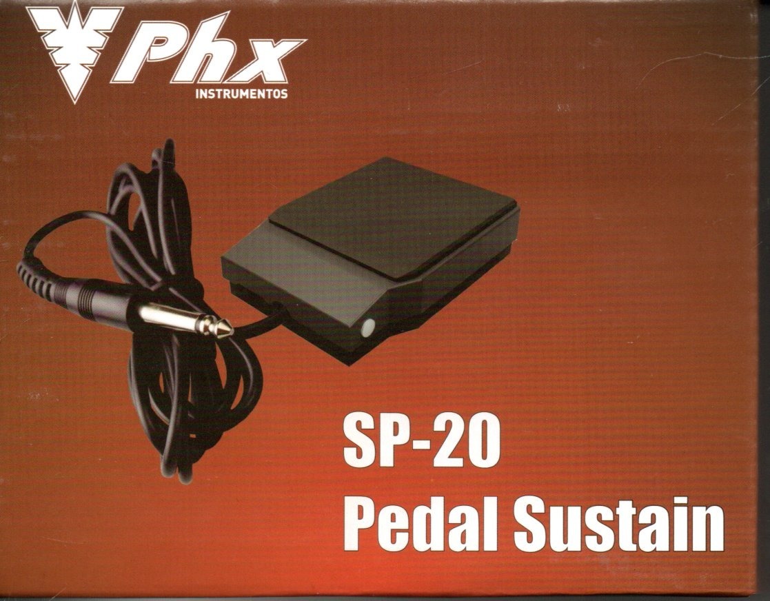 Pedal Sustain Sp-20 - Para Teclados Yamaha, Casio ... - R$ 80,00 ...