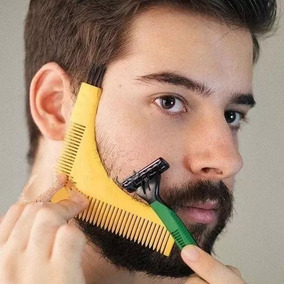 Barbero Corte Peine Molde Barba Cepillo Guia Bigote Angular Ygf7vb6y