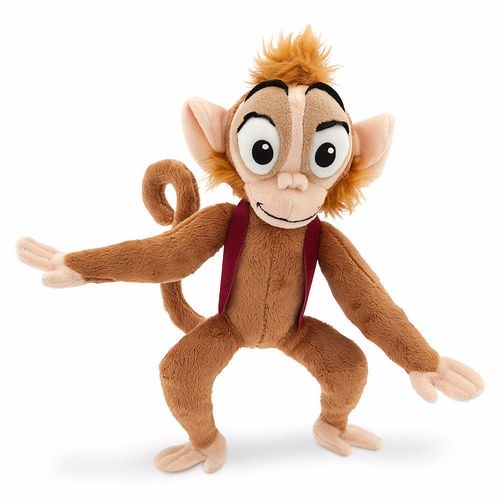 Disney Store Peluche Abu Scimmietta Scimmia Aladdin Jasmine Originale Nuova 