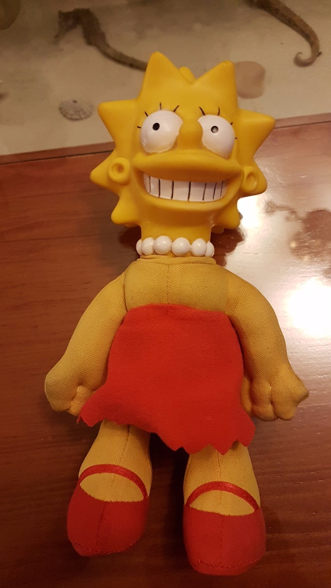 peluche lisa simpson