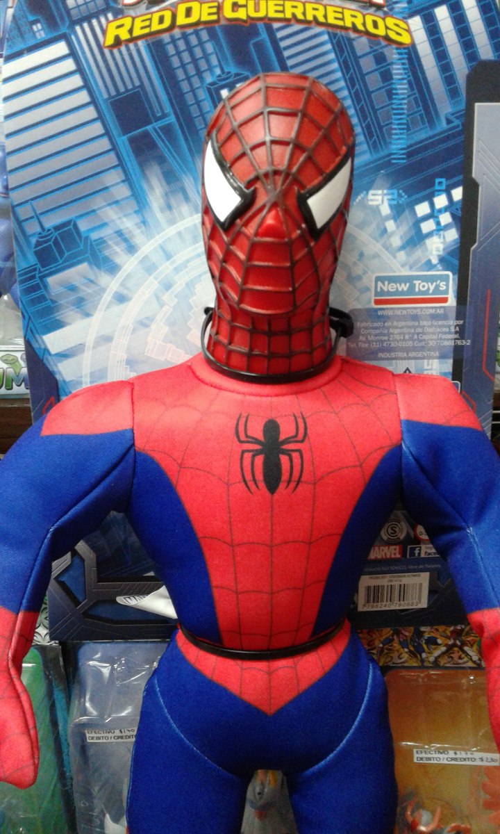 peluche spiderman gigante