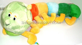 X 15 3 100 Hipoalergénico Peluche Almohada Gusano 70 M Pies XPZOkiu