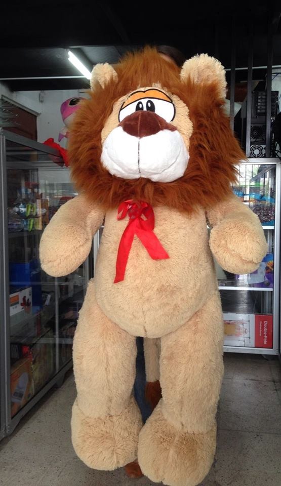 peluche leon grande