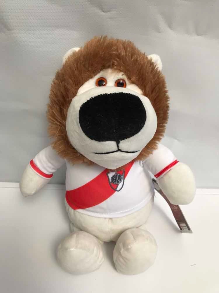 FANATIGOL Merchandising Oficial De Fútbol | Peluche León River Plate Producto Con Licencia Oficial - $ 349,00