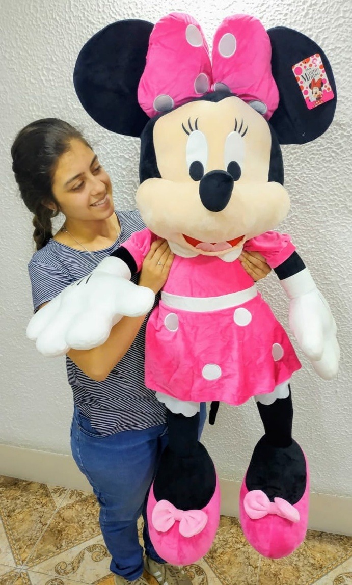 peluche minnie disney gigante